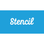 Stencil logo